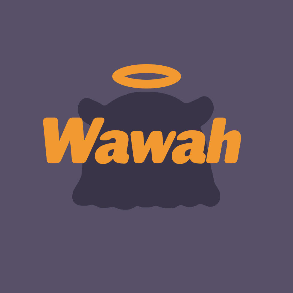 'WAWAH' LOGO CONCEPT Wawa's logo + Ninomae Ina'nis theme